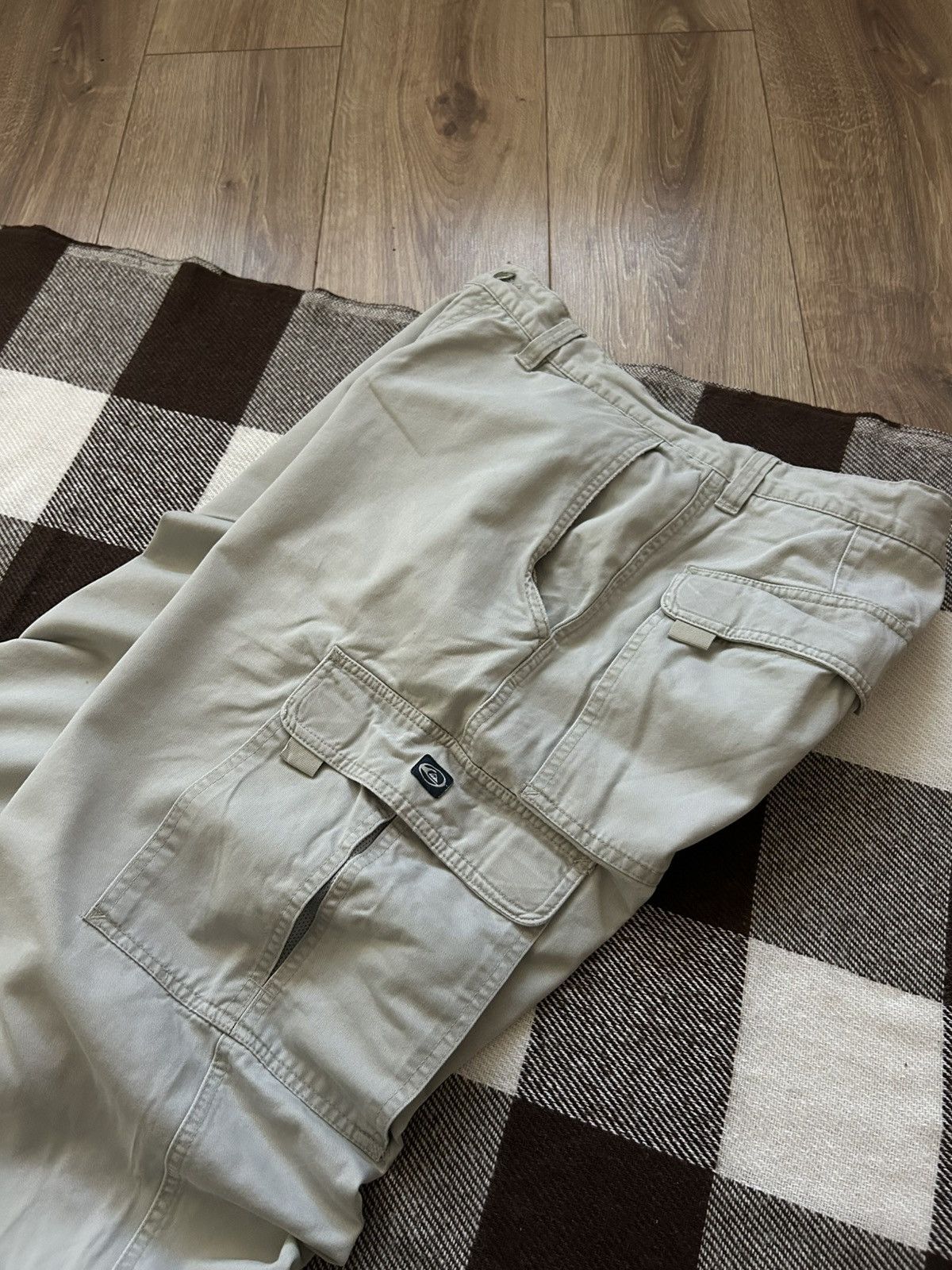 Quiksilver × Vintage Vintage Quicksilver mens cargo baggy y2k rare mens Size US 33 - 2 Thumbnail