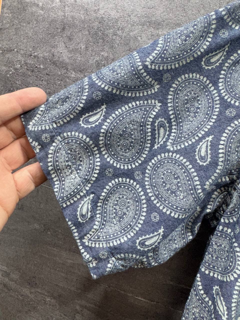 Universal Works Universal Works Mens Shirt Button Up Paisley Size L Size US L / EU 52-54 / 3 - 7 Thumbnail