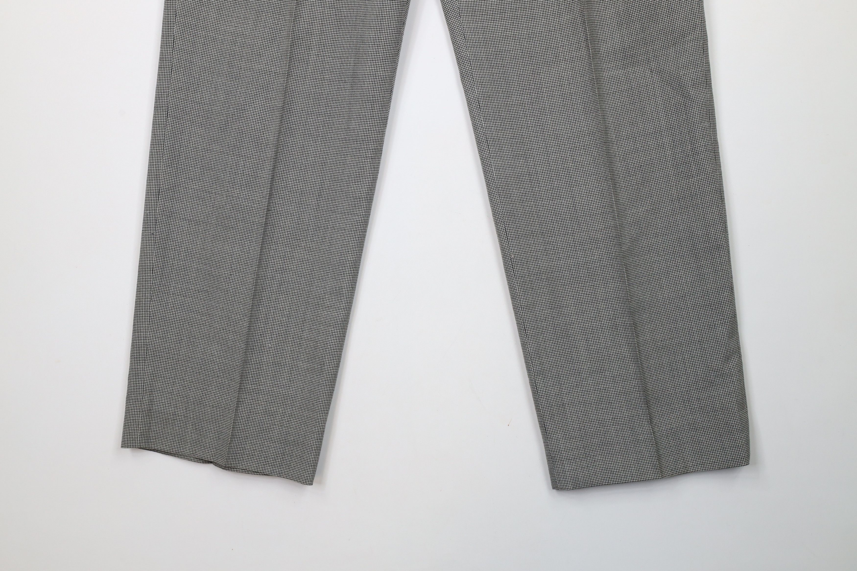 Vintage Vintage 70s Streetwear Wide Leg Chino Pants Houndstooth Size US 32 / EU 48 - 4 Thumbnail