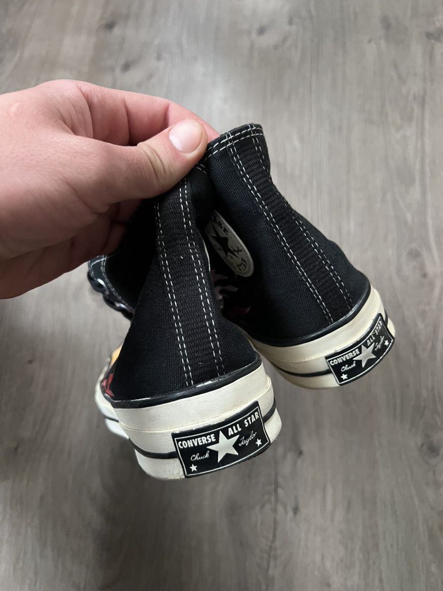 Converse × Japanese Brand Converse all stars fire shoes Size US 7.5 / EU 40-41 - 6 Thumbnail
