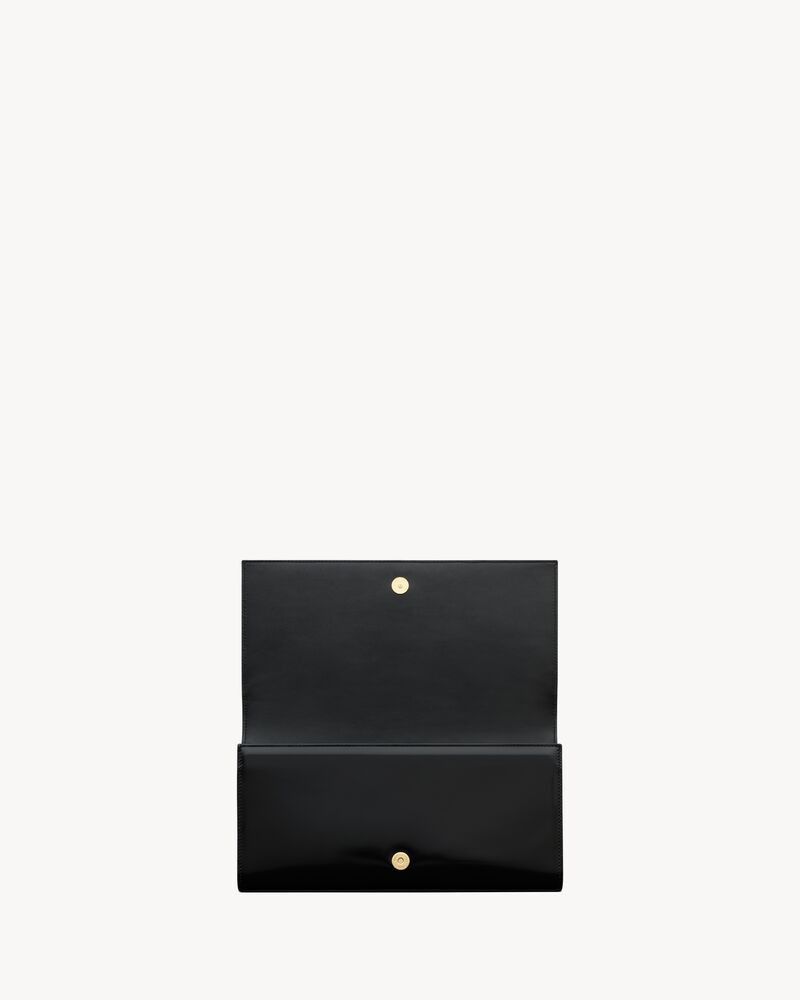 Saint Laurent Paris o1b1hav111125 Kate Clutch in Nappa and Brushed Leather Size ONE SIZE - 4 Thumbnail