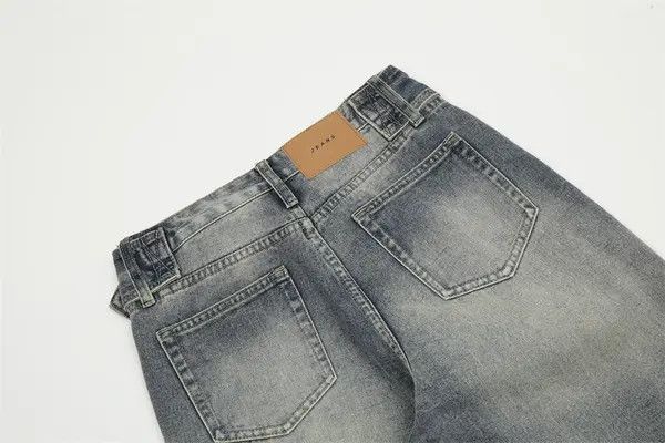 Japanese Brand Tomoko x Yuka Men's retro loose straight washed jeans Size US 32 / EU 48 - 5 Thumbnail