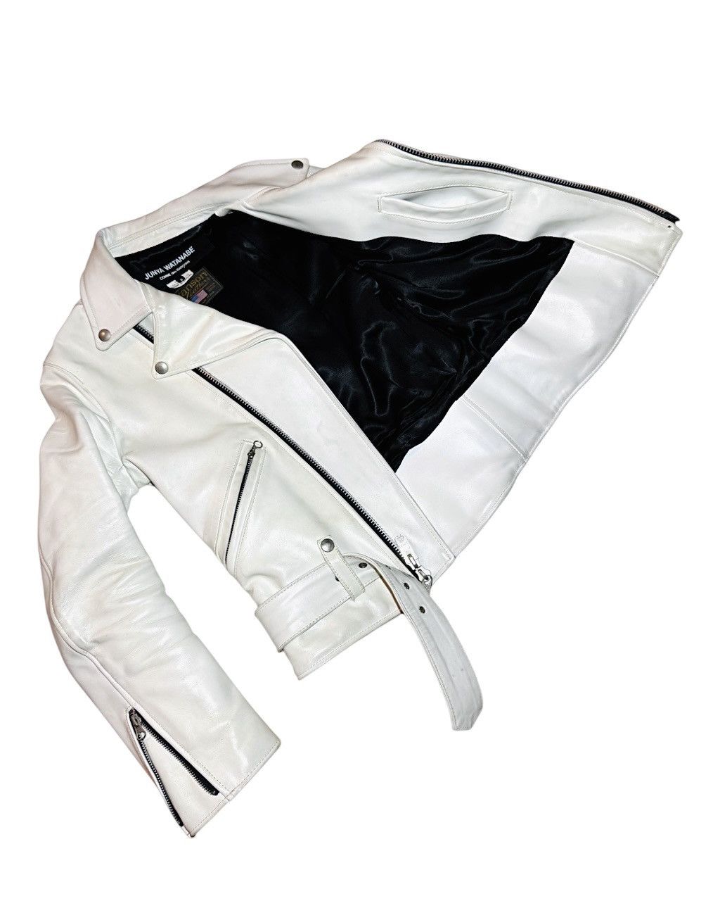 Junya Watanabe × Vanson Leathers Junya Watanabe x Vanson Leathers AW07 rider jacket Size US S / EU 44-46 / 1 - 7 Thumbnail