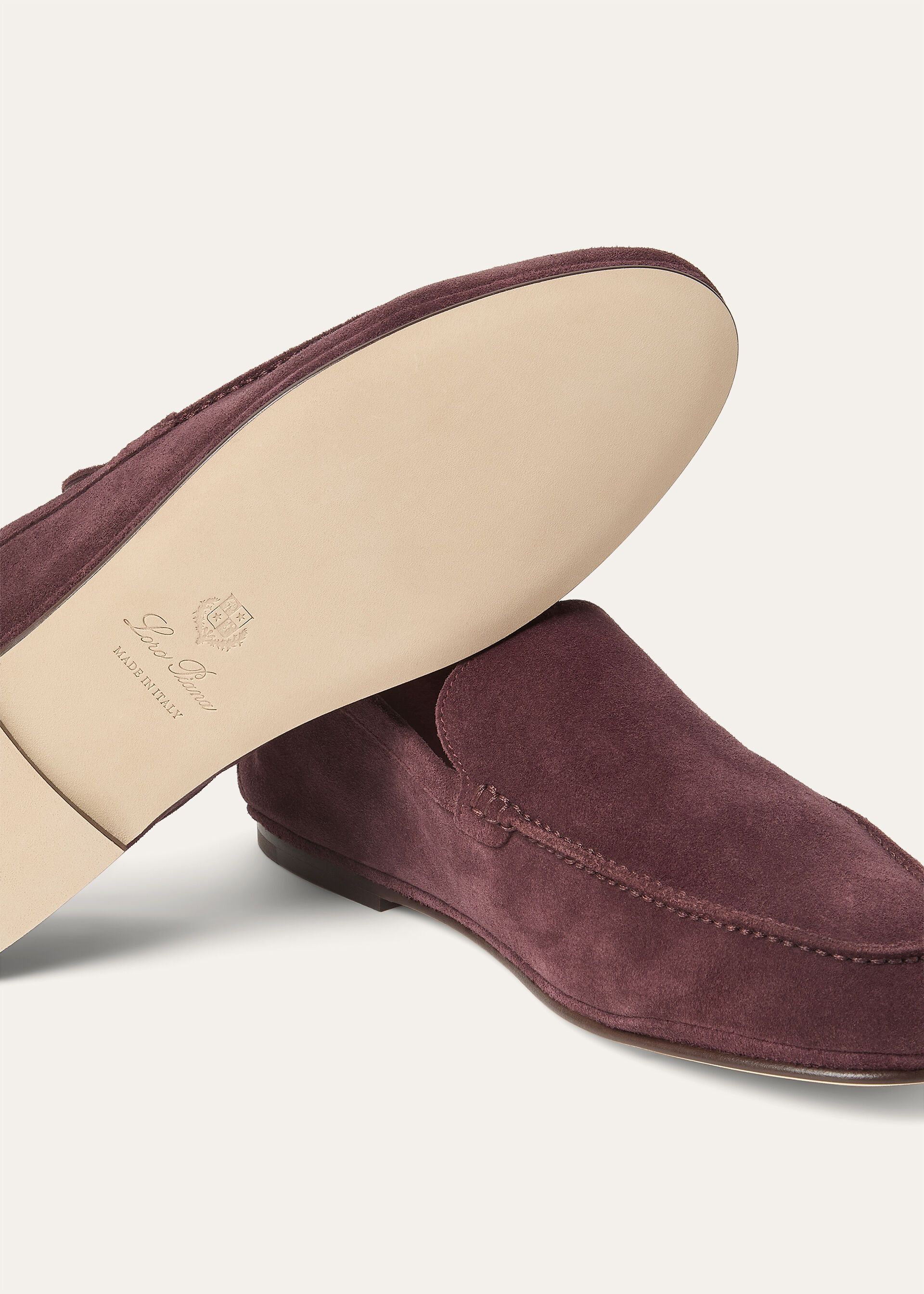 Loro Piana os11x0226 FAQ5514 Summer Anton Loafers in Grape Fruit Size US 7 / EU 40 - 5 Thumbnail