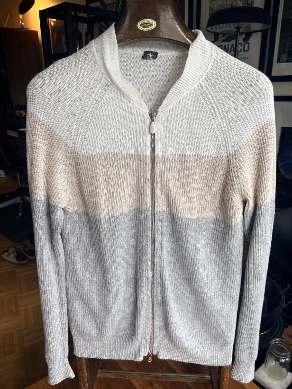 Eleventy Eleventy Zip-up Sweater Size US L / EU 52-54 / 3 - 1 Thumbnail