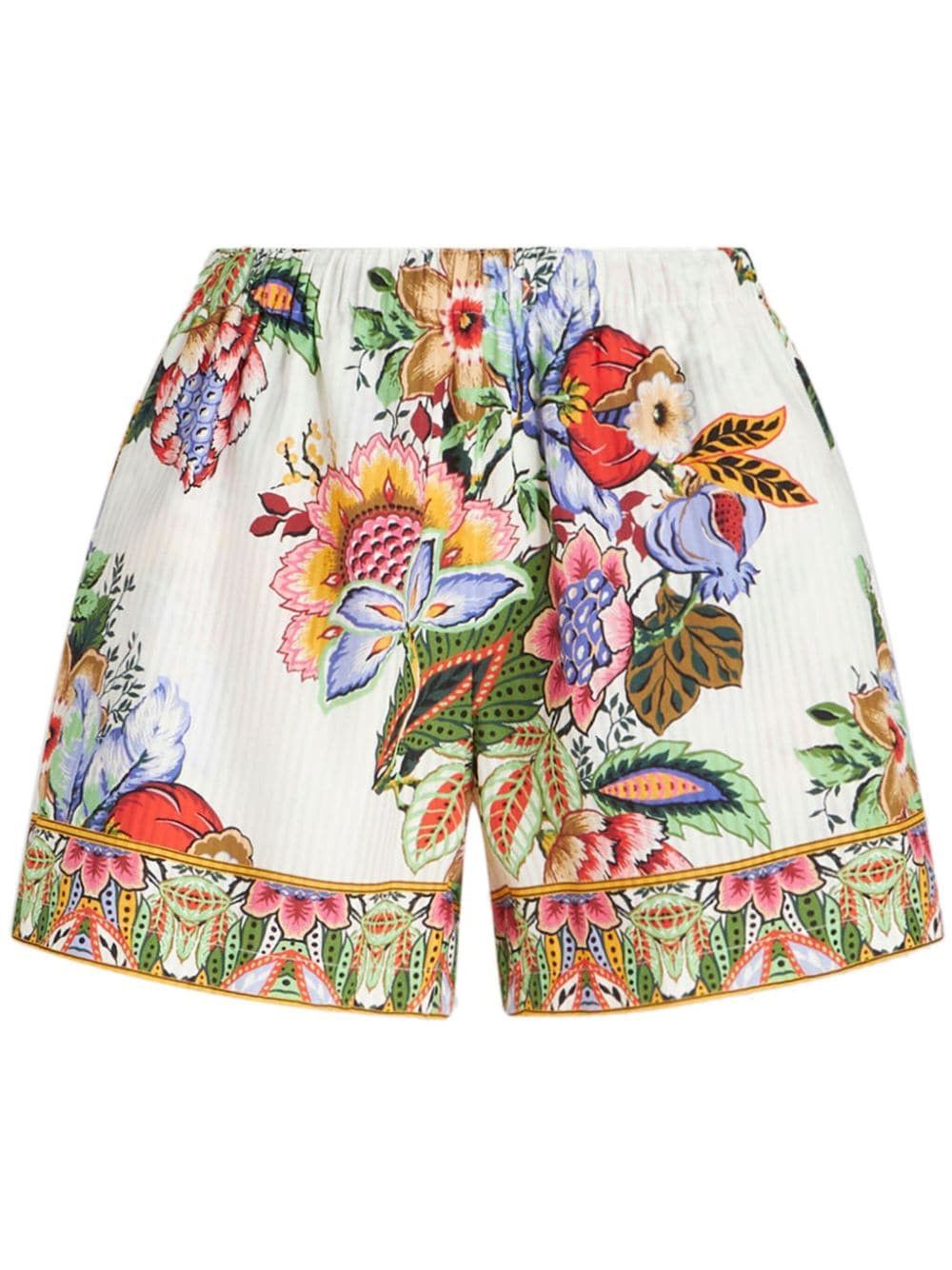 Etro COTTON AND SILK BLEND SHORTS Size 27" / US 4 / IT 40 - 1 Thumbnail