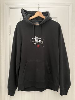 Stussy copyright hoodie discount grey