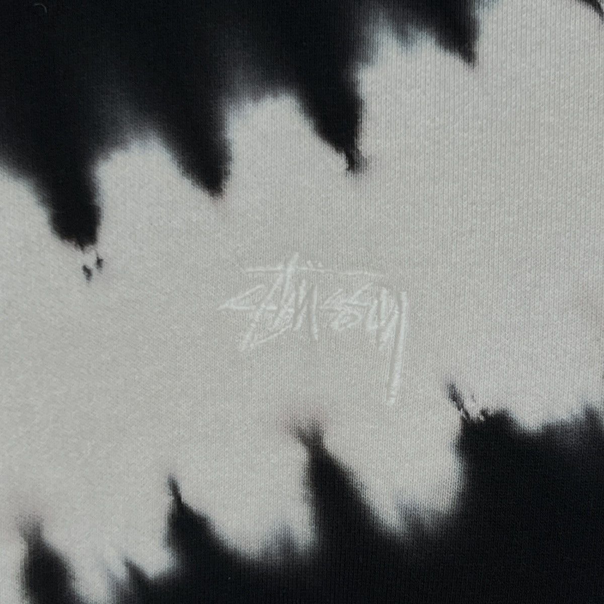 Designer Stussy Sweatshirt Crewneck Painted Black White Logo Size US M / EU 48-50 / 2 - 5 Thumbnail