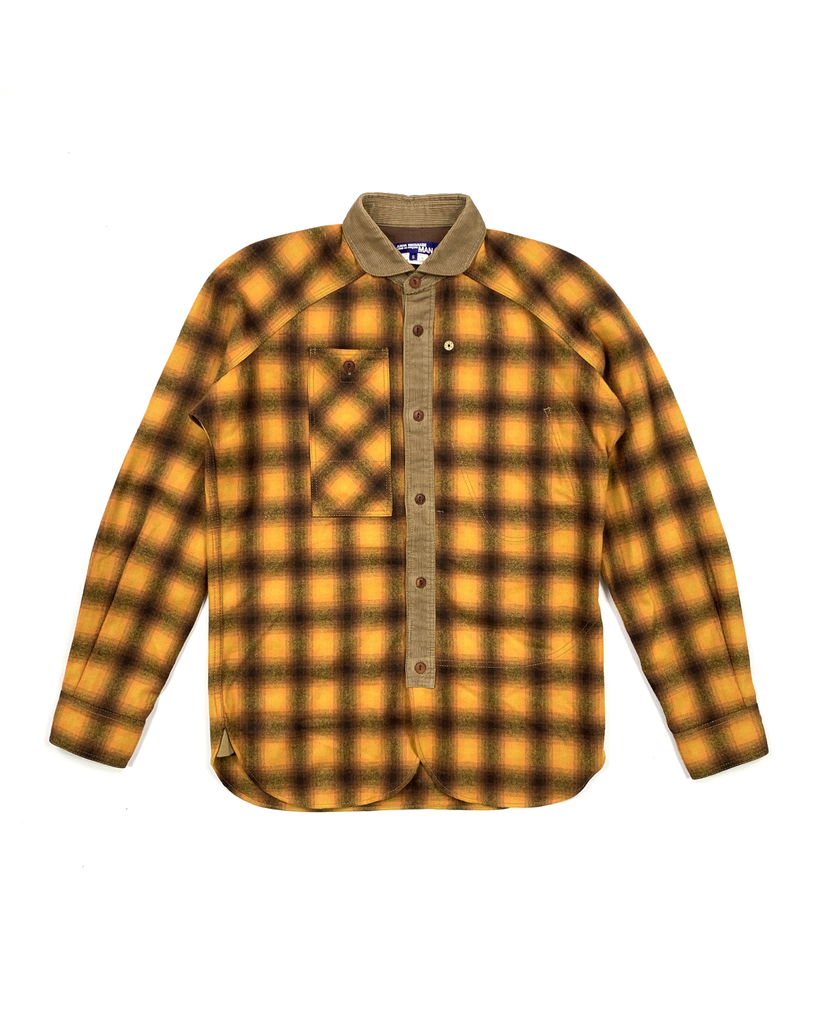 Comme des Garcons × Junya Watanabe 2012 Work Flannel Shirt Size US S / EU 44-46 / 1 - 1 Thumbnail
