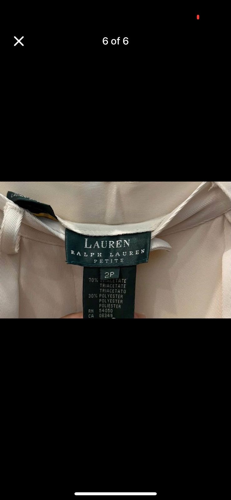 Lauren Ralph Lauren Ralph Lauren Vintage Ivory pants Size 26" / US 2 / IT 38 - 3 Thumbnail