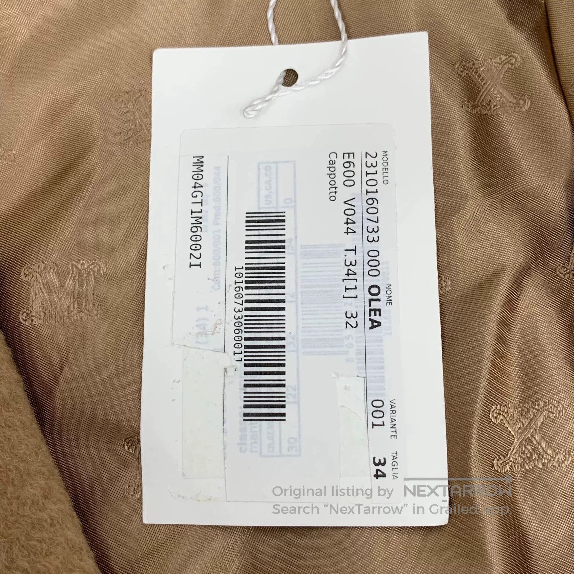 Other maxmara camel wool belted coat XXS. Size US XXS / EU 40 - 9 Thumbnail