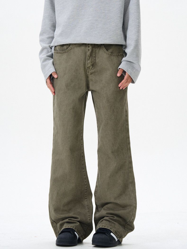 Japanese Brand × Jean American retro high street casual loose flared jeans Size US 32 / EU 48 - 2 Thumbnail