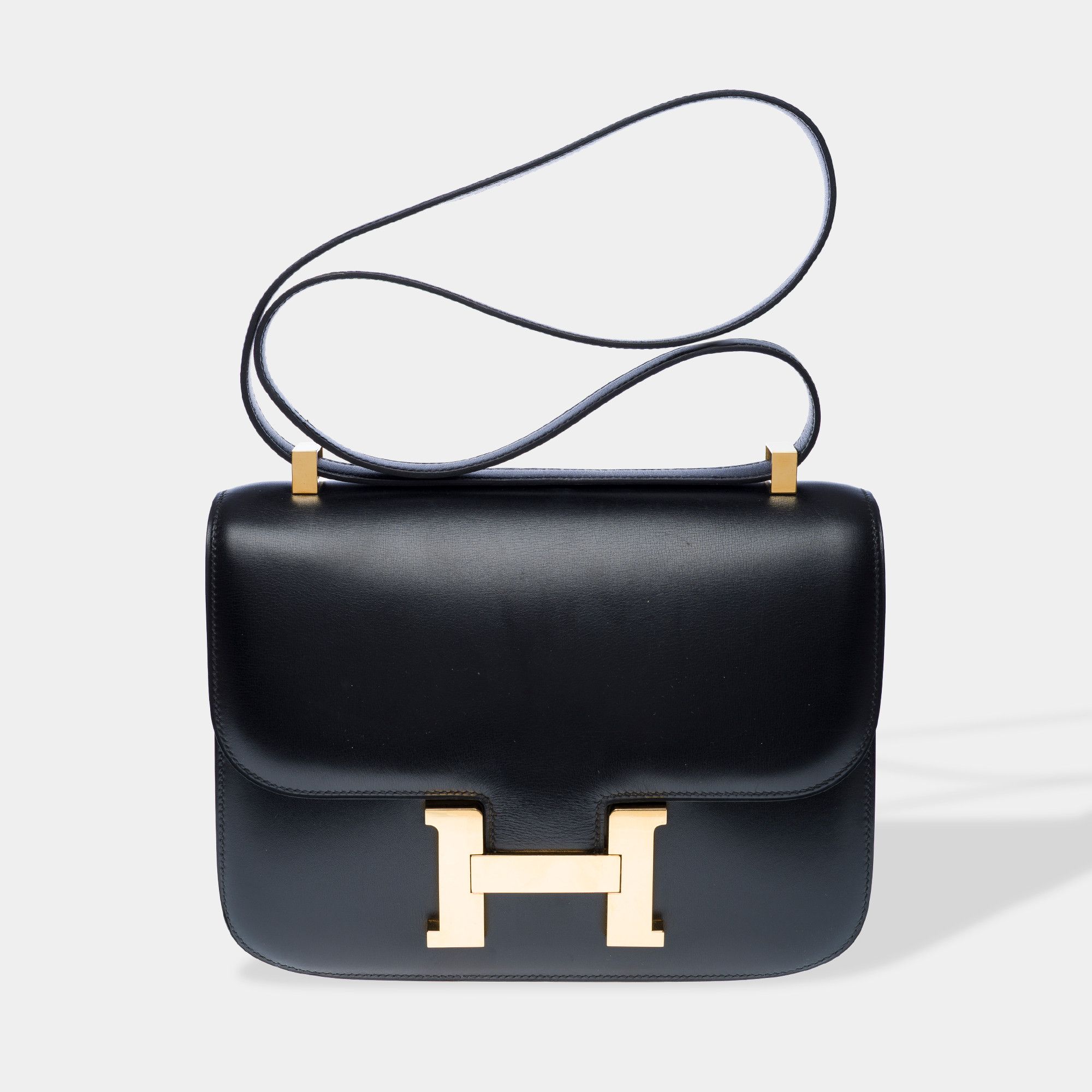 Hermes HERMES Constance Vintage in Black Leather Size ONE SIZE - 1 Thumbnail