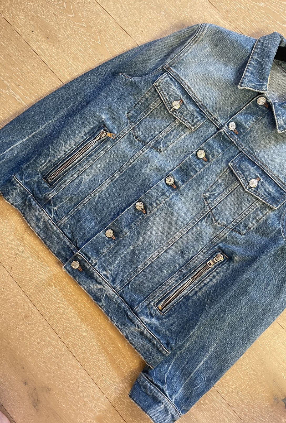 Balmain Authentic Balmain Denim Jacket Size US M / EU 48-50 / 2 - 4 Thumbnail