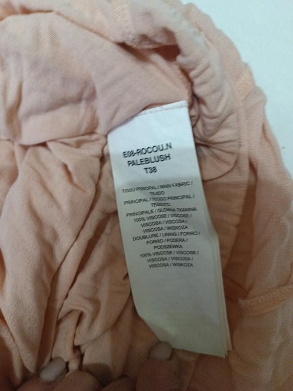 Morgan De Toi Morgan De Toi silk sequin dress pale blush sz S / T38 Size S / US 4 / IT 40 - 5 Thumbnail