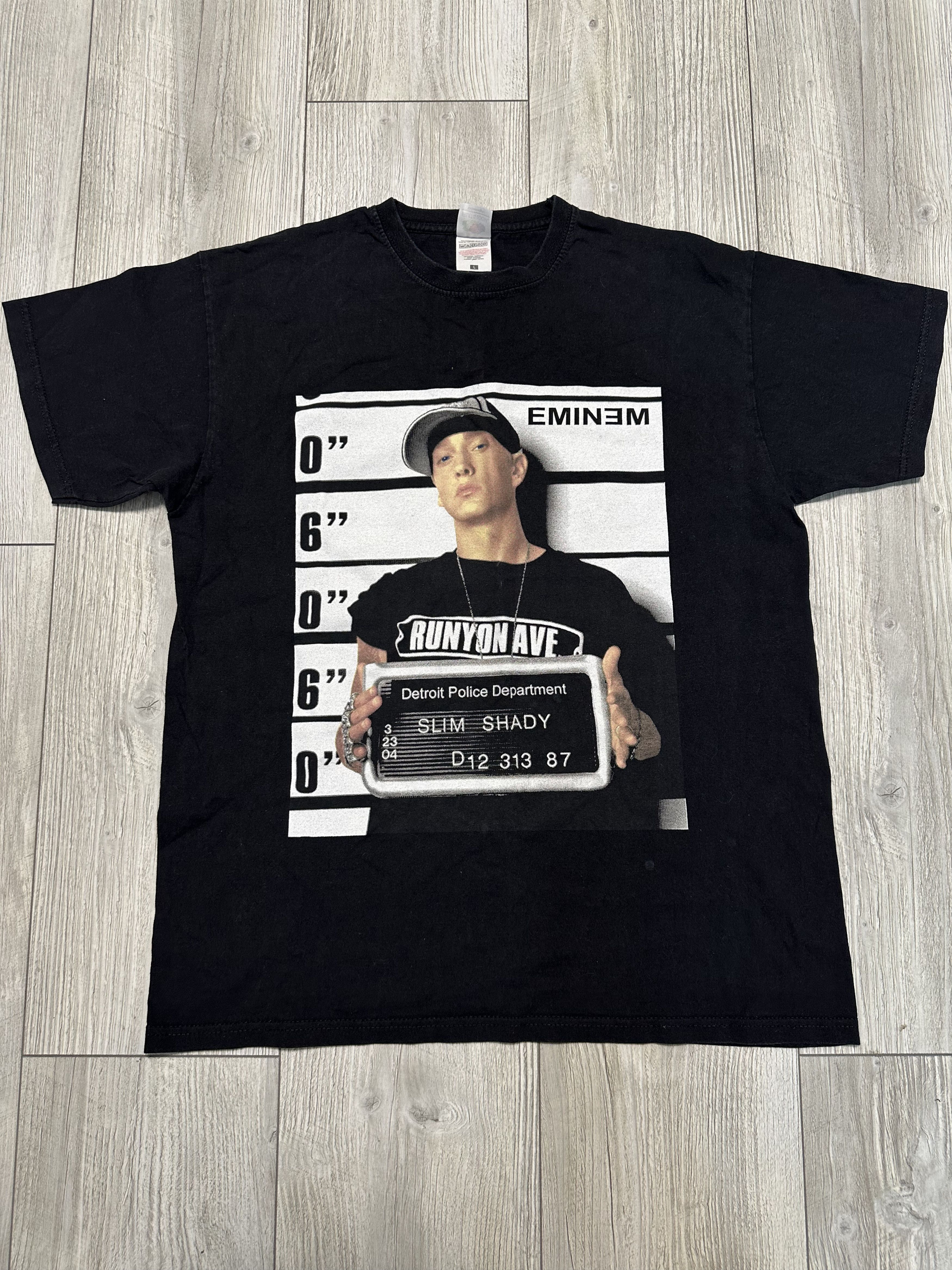 Gildan Rare Vintage Y2K Eminem Survival Rap Band Tshirt 00s D12 Size US L / EU 52-54 / 3 - 1 Thumbnail
