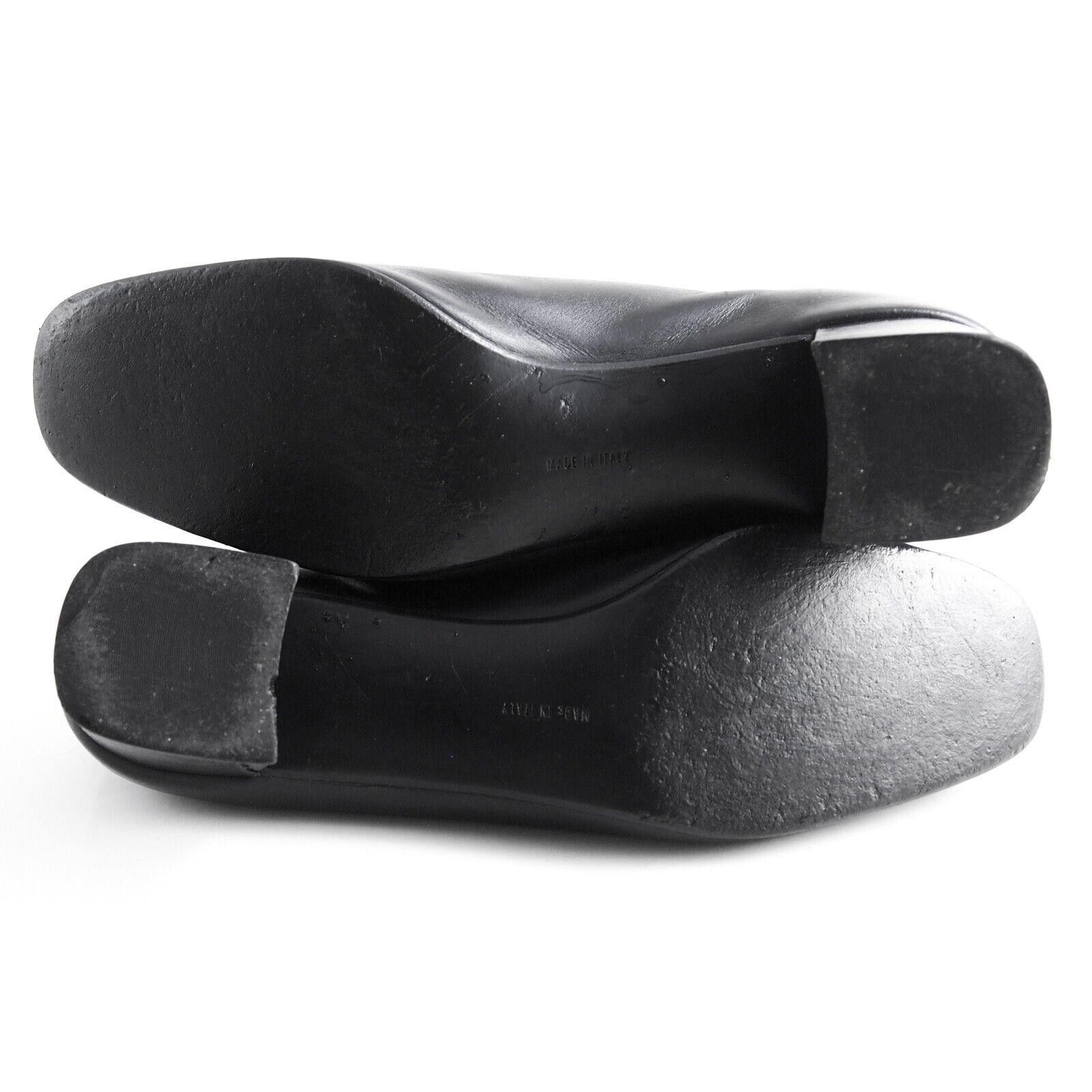 Salvatore Ferragamo Ferragamo Vara Mid Heel Pumps Black US 8 EU 38 M Size US 8 / IT 38 - 9 Thumbnail
