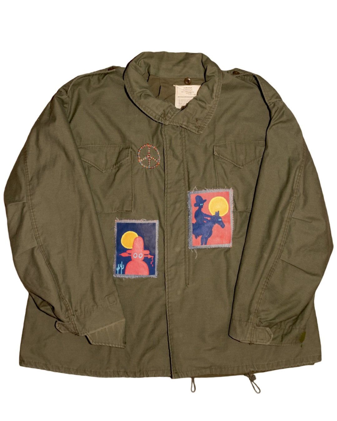 Other 1/1 Custom Vintage M65 Jacket Size US XXL / EU 58 / 5 - 2 Thumbnail