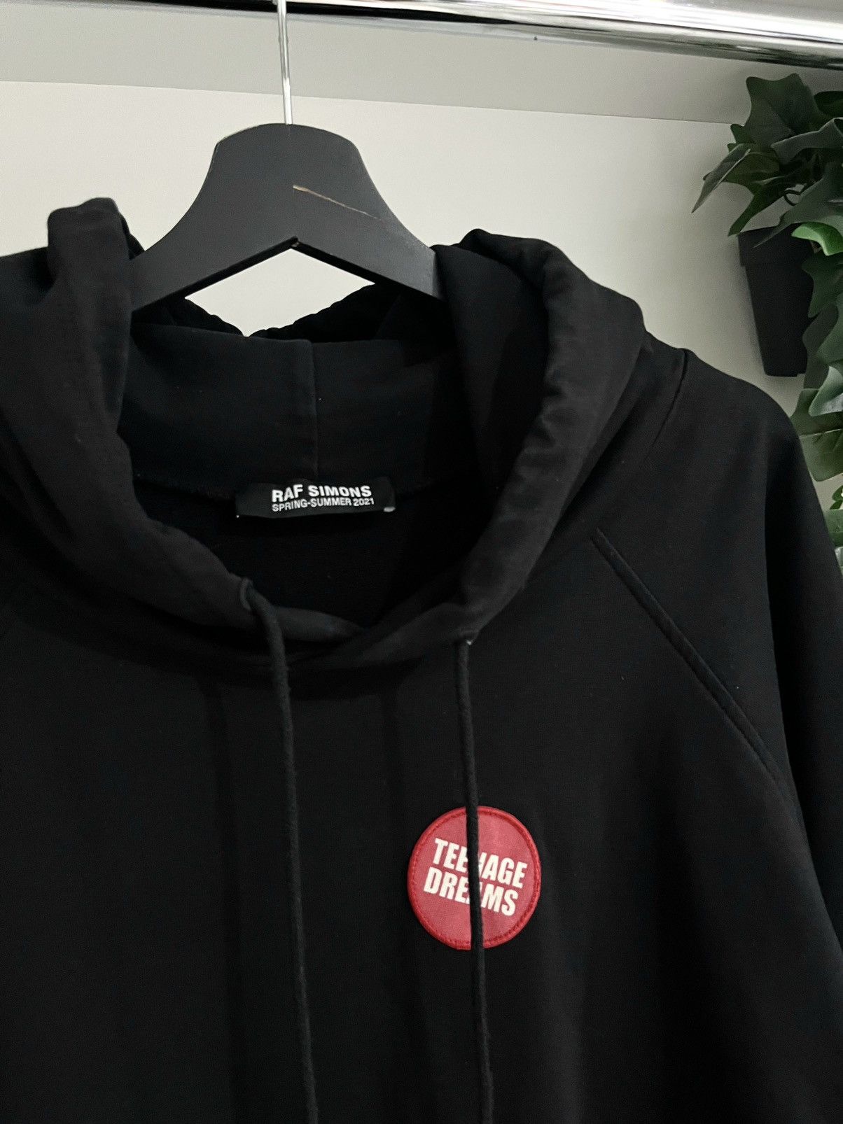 Raf Simons 2021 Raf Simons “Teenage Dream” Hoodie Black Size US S / EU 44-46 / 1 - 4 Thumbnail