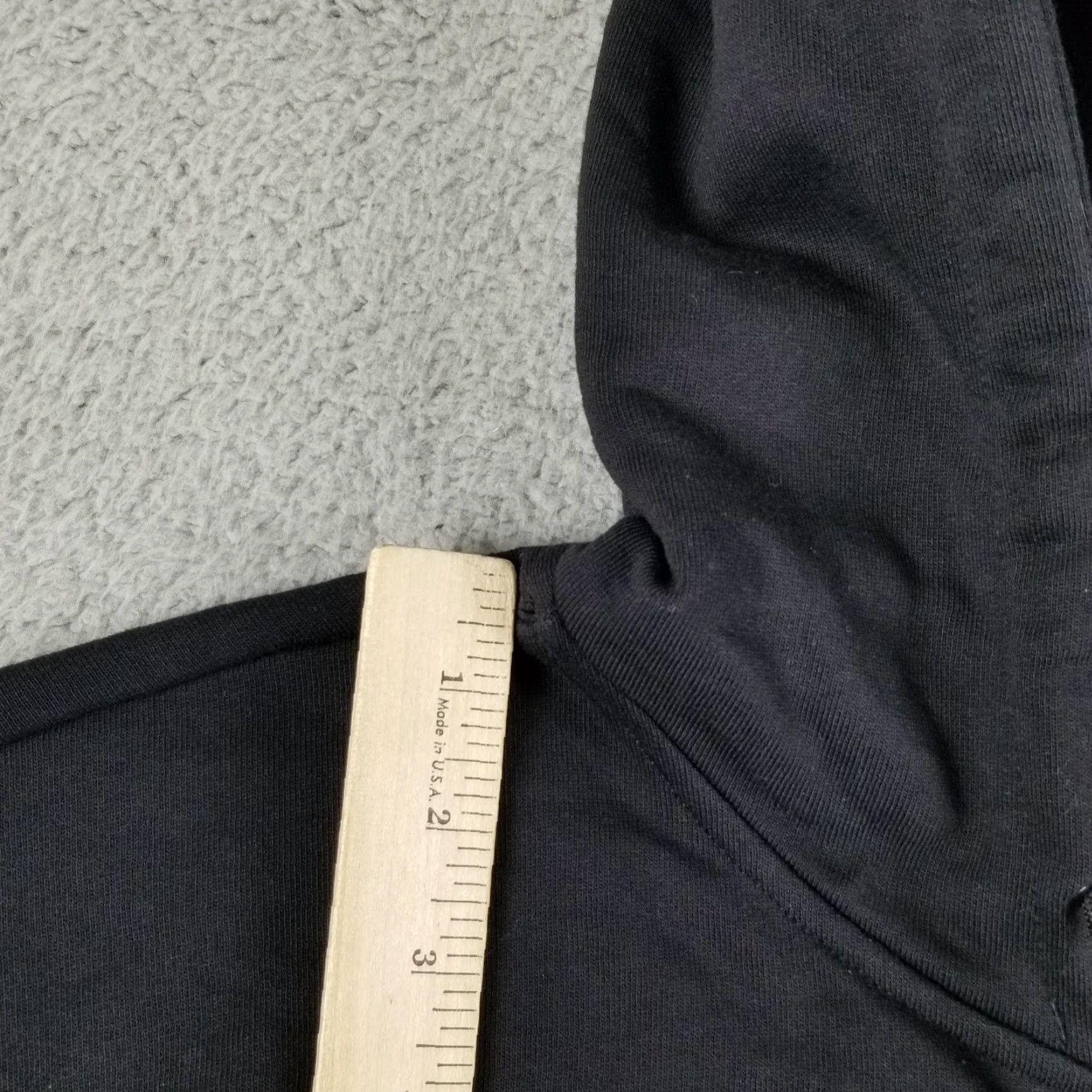 Vintage IUTER Hoodie Skeleton Logo Sweatshirt M Adult Black Cotton Pullover Skull Streetwear Italy 2000s Style Mens Size US M / EU 48-50 / 2 - 4 Thumbnail