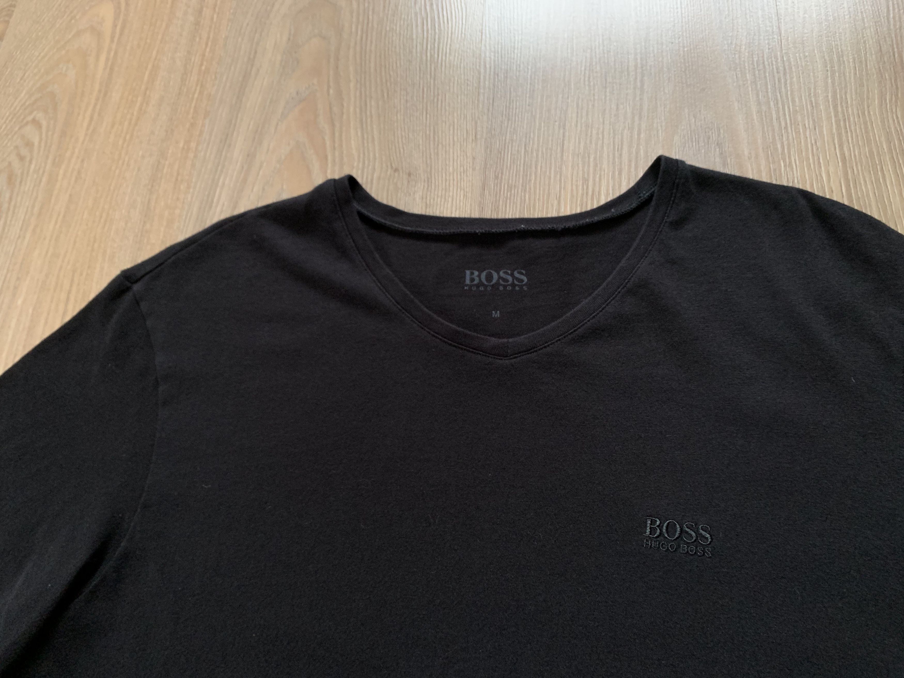 Hugo Boss Mens Hugo Boss Basic Black T Shirt Size US L / EU 52-54 / 3 - 4 Thumbnail