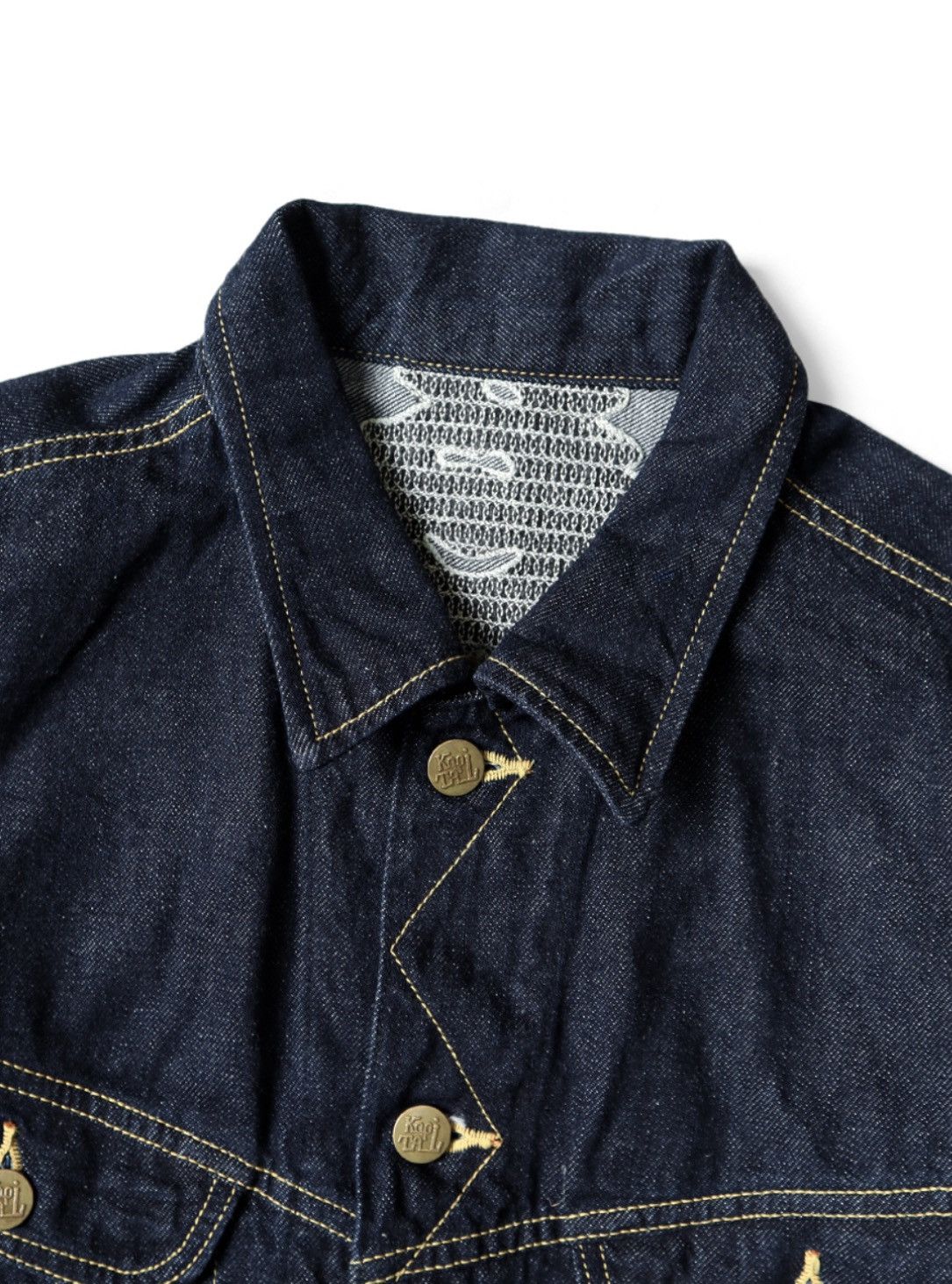 Kapital × Kapital Kountry KAPITAL 11.5oz denim tuxedo western jacket Size US L / EU 52-54 / 3 - 3 Thumbnail