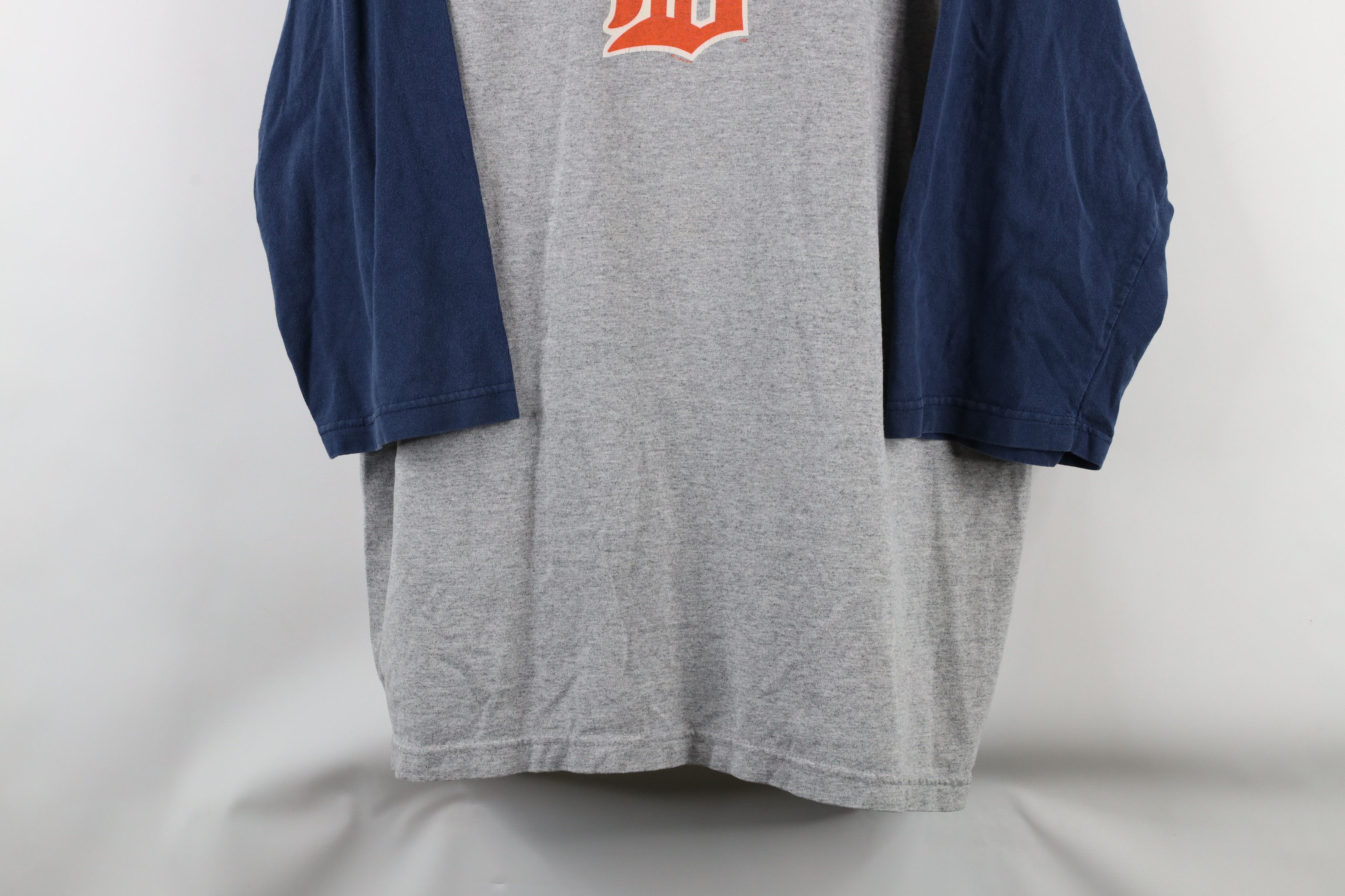 Nike × Vintage Vintage Nike Swoosh Detroit Tigers Baseball Raglan T-Shirt Size US XL / EU 56 / 4 - 3 Thumbnail