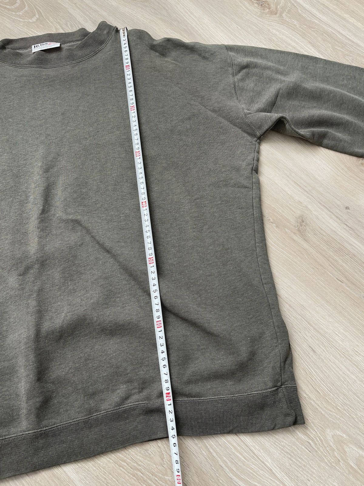 Hugo Boss Vintage rare 80s Hugo boss sweatshirt sweater grey Size US XL / EU 56 / 4 - 12 Thumbnail