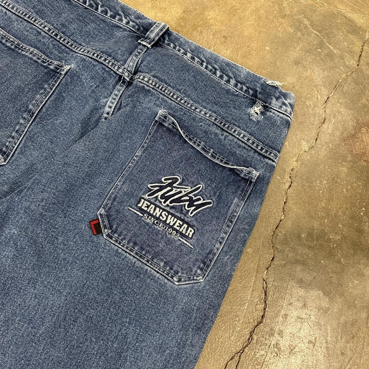 Fubu Y2K Baggy Fubu Baggy Jean Shorts Size 40 Size US 40 / EU 56 - 3 Thumbnail