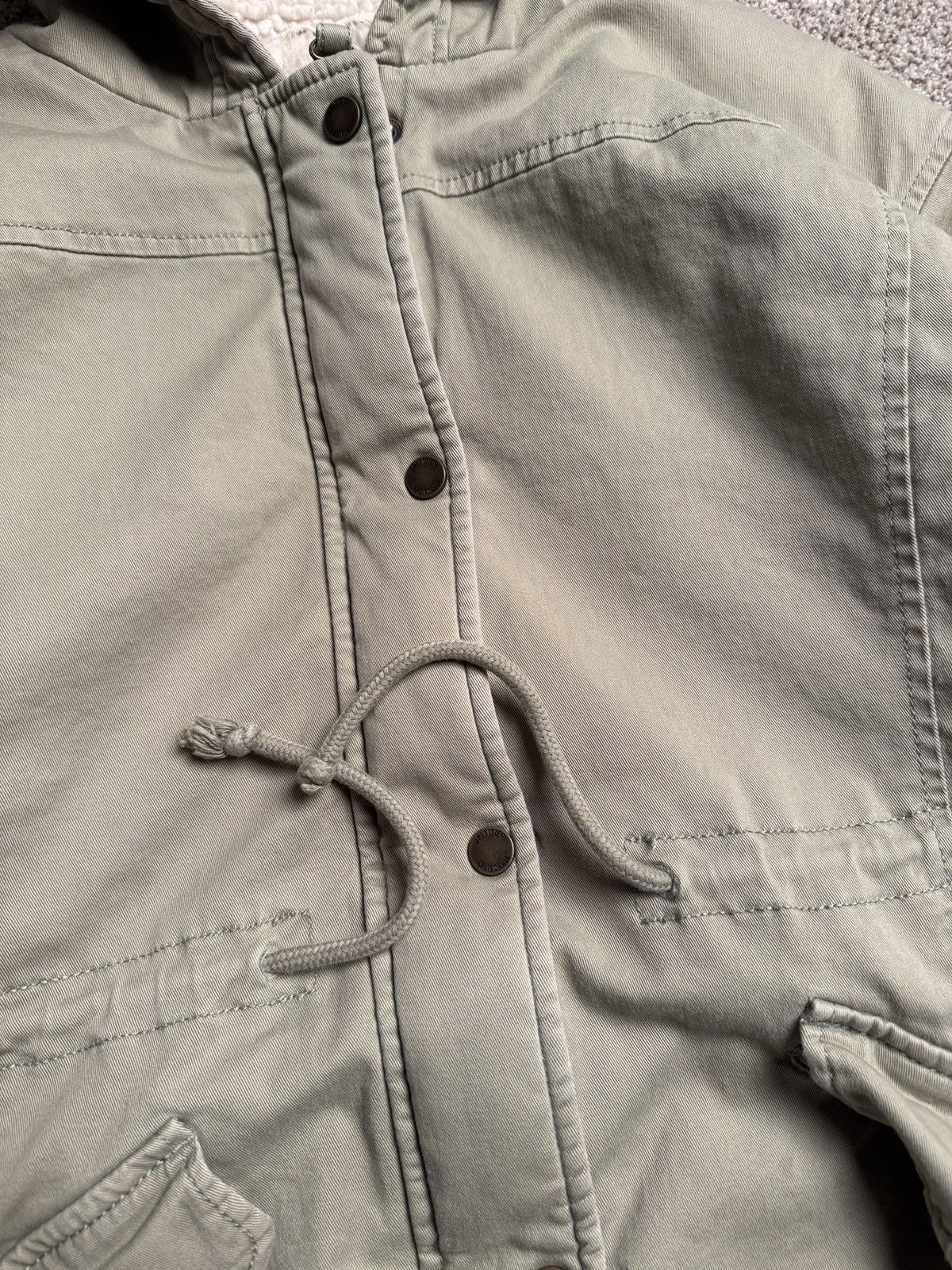 Hollister HOLLISTER PALE SAGE SHERPA-LINED HOODED JACKET Size M / US 6-8 / IT 42-44 - 4 Thumbnail