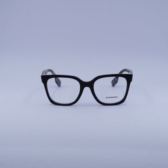 Burberry Burberry BE2347 3942 Eyeglasses Black 52mm Square Frame Size ONE SIZE - 4 Thumbnail