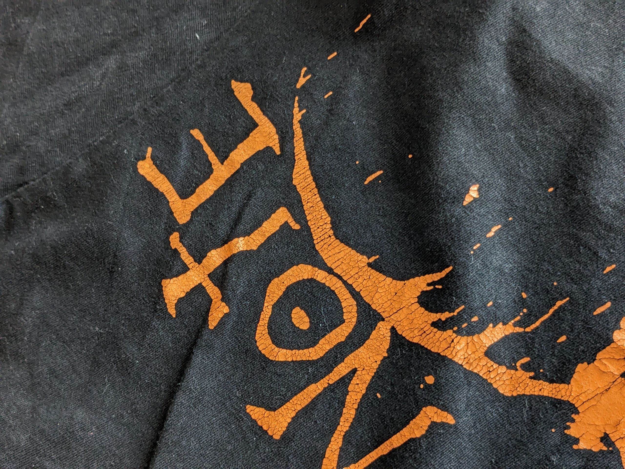 Japanese Brand Vintage Death Note T-Shirt Ryuk Print Cracked black Size US S / EU 44-46 / 1 - 5 Thumbnail