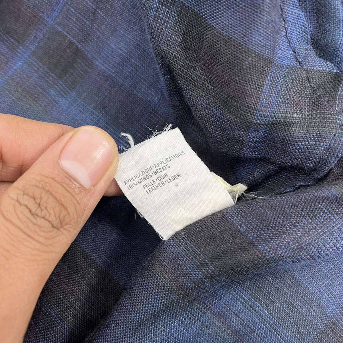 Givenchy 90s Vintage Givenchy Plaid Work Jacket Italian Designer Size US L / EU 52-54 / 3 - 12 Thumbnail