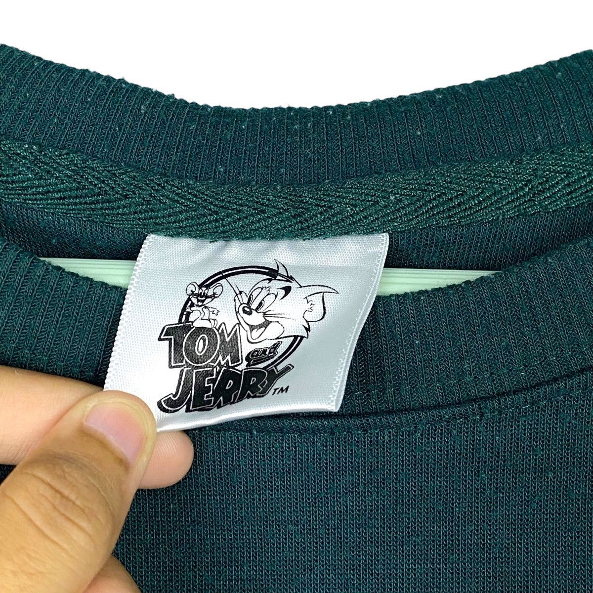 Cartoon Network × Vintage Vintage Tom&Jerry Embroidered/Full Print Crewneck Sweatshirt Size US XL / EU 56 / 4 - 9 Thumbnail