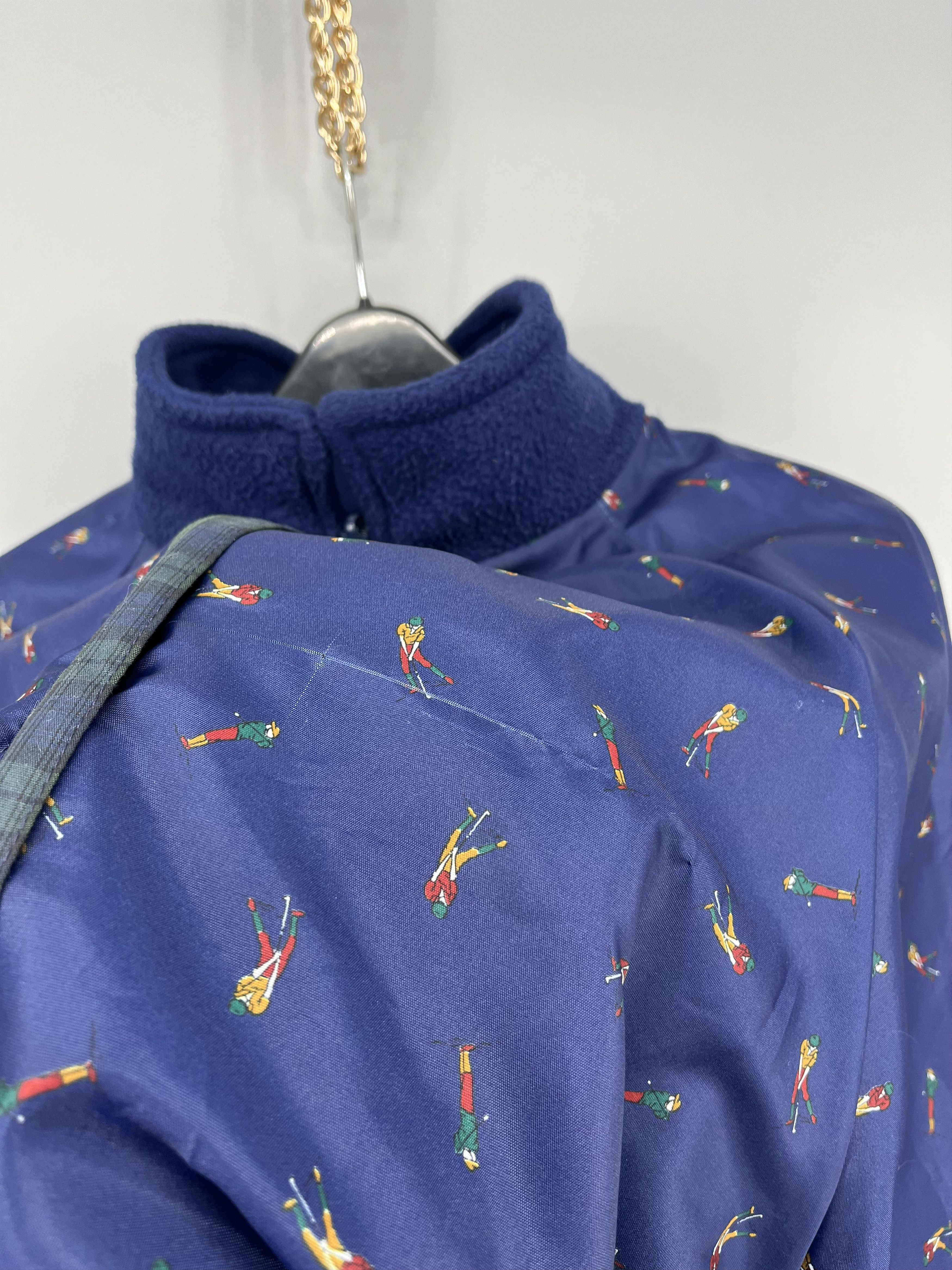Vintage Vintage Reversible Jacket Sherpa - Nylon Jacket Size US XL / EU 56 / 4 - 5 Thumbnail