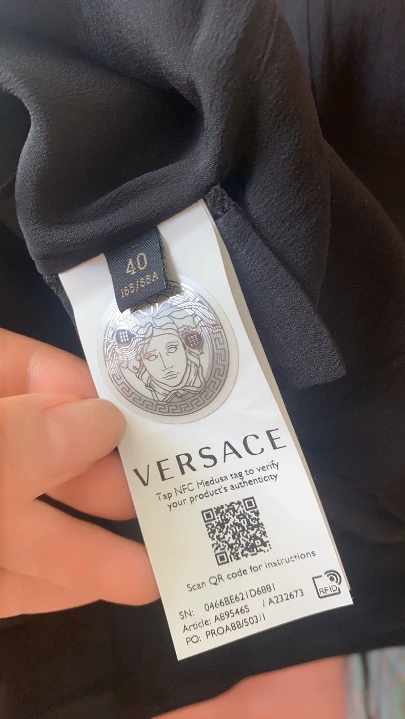 Versace Versace Classic Medusa little black dress Size M / US 6-8 / IT 42-44 - 5 Thumbnail
