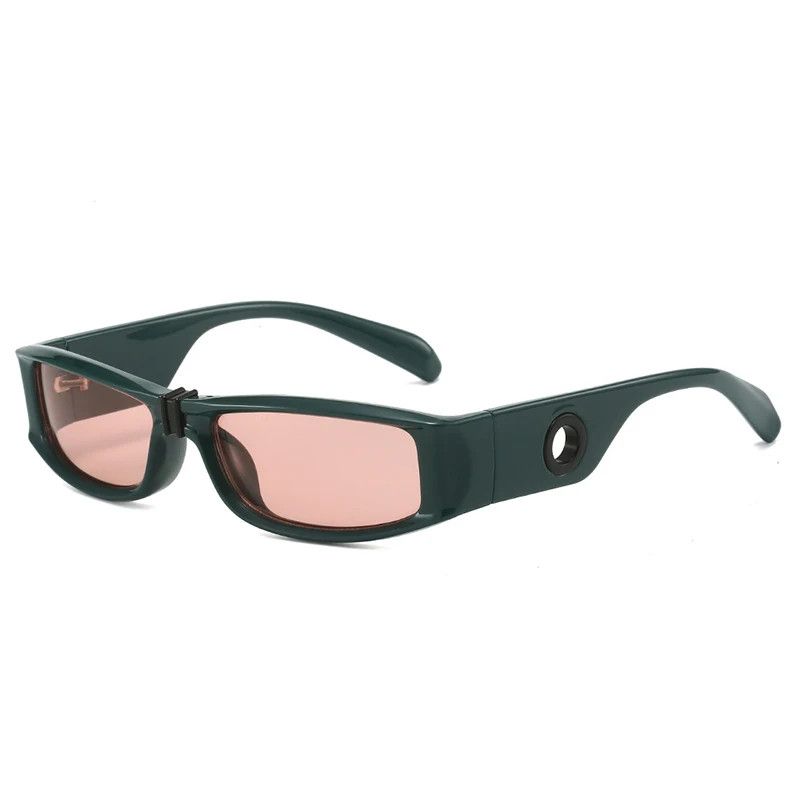 Vintage Retro Rectangle Sunglasses Size ONE SIZE - 4 Thumbnail