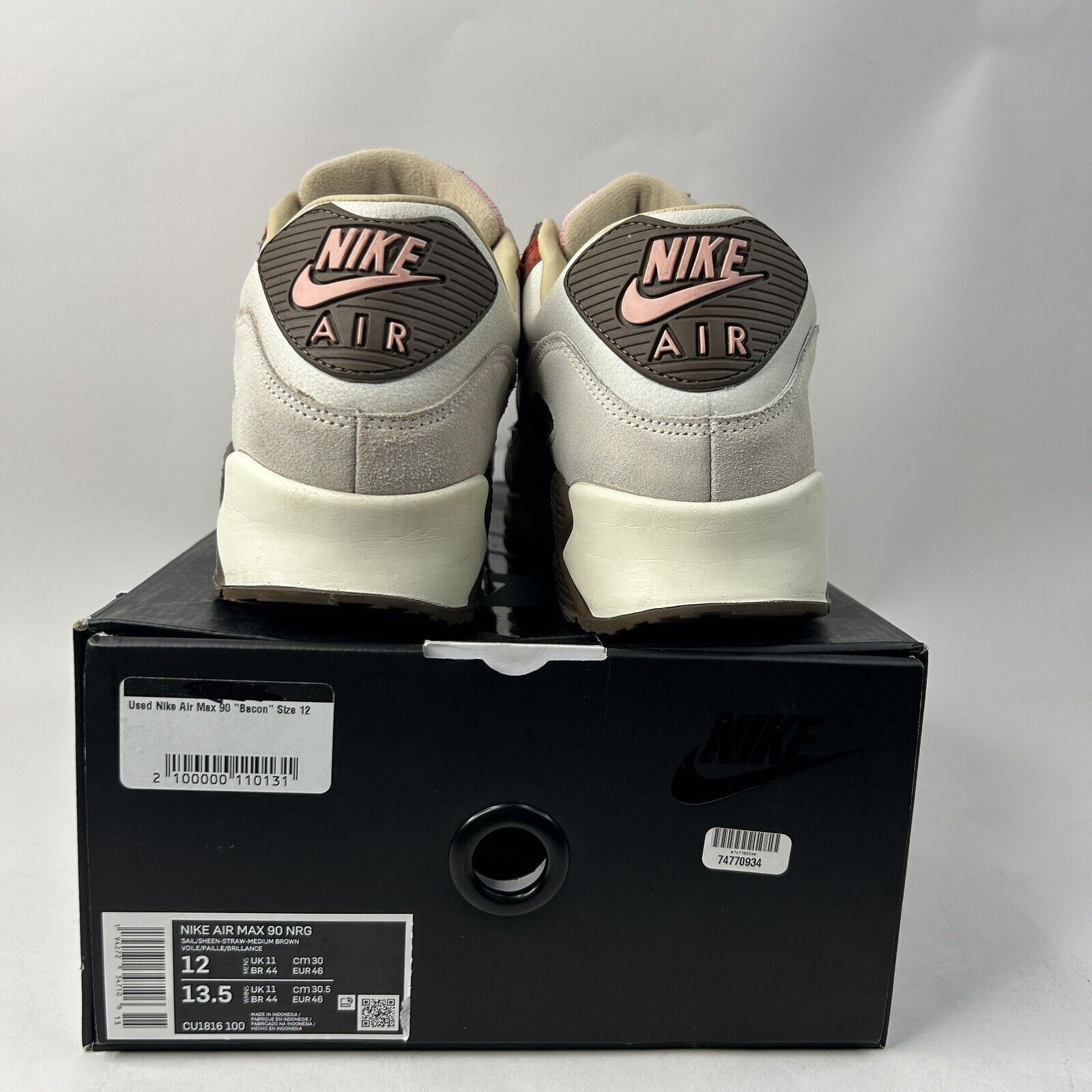Nike Nike Air Max 90 NRG “Bacon” 2024 Size US 12 / EU 45 - 5 Thumbnail