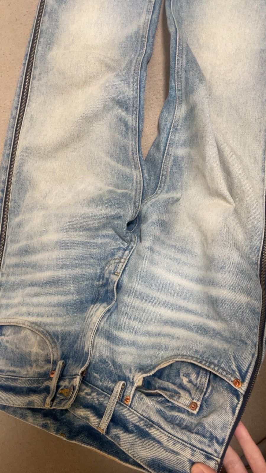 Martine Rose Martine rose side zipper denim jeans Size US 30 / EU 46 - 5 Thumbnail