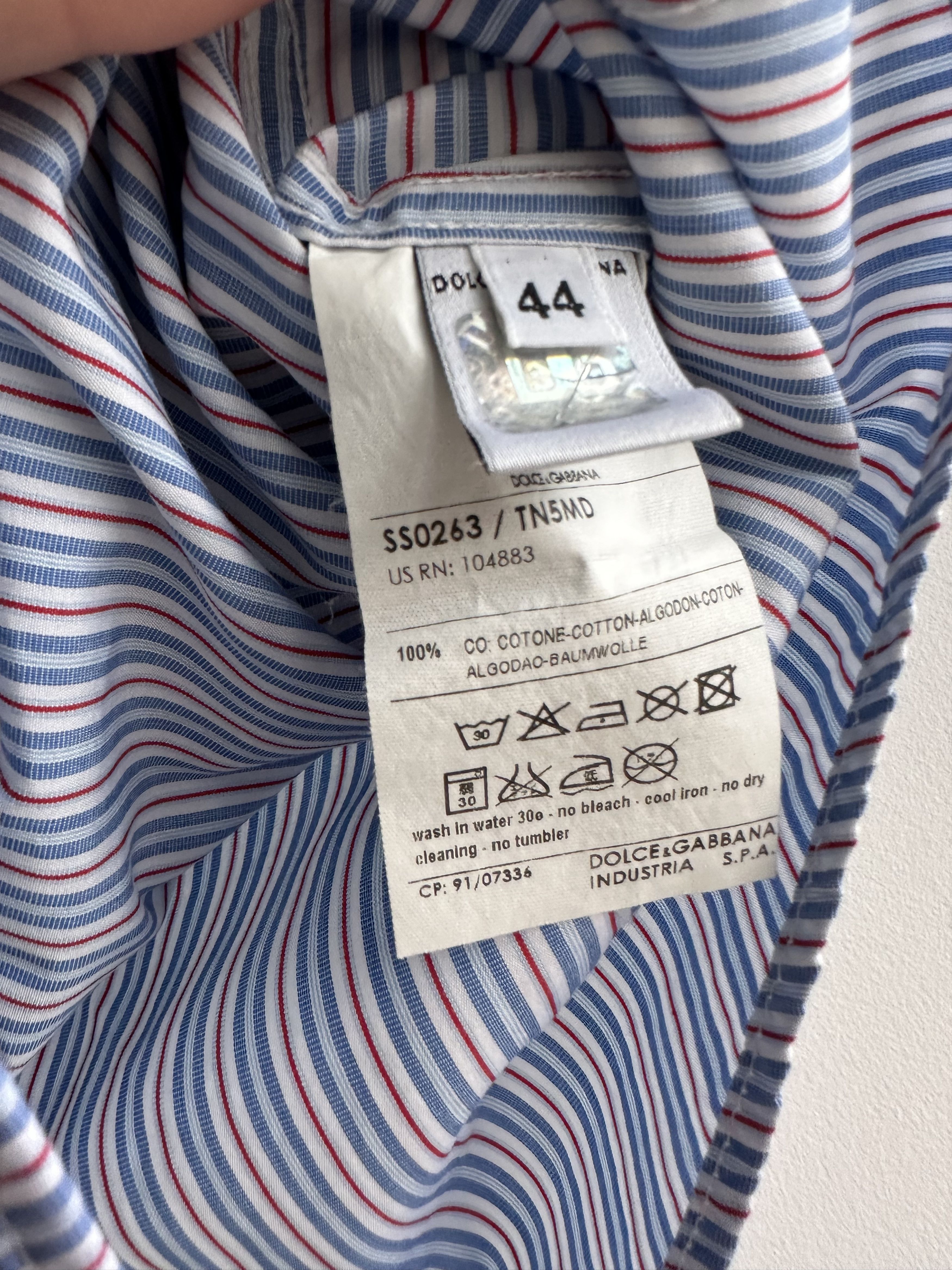 Dolce & Gabbana Dolce & Gabbana Shirt Size M / US 6-8 / IT 42-44 - 6 Thumbnail