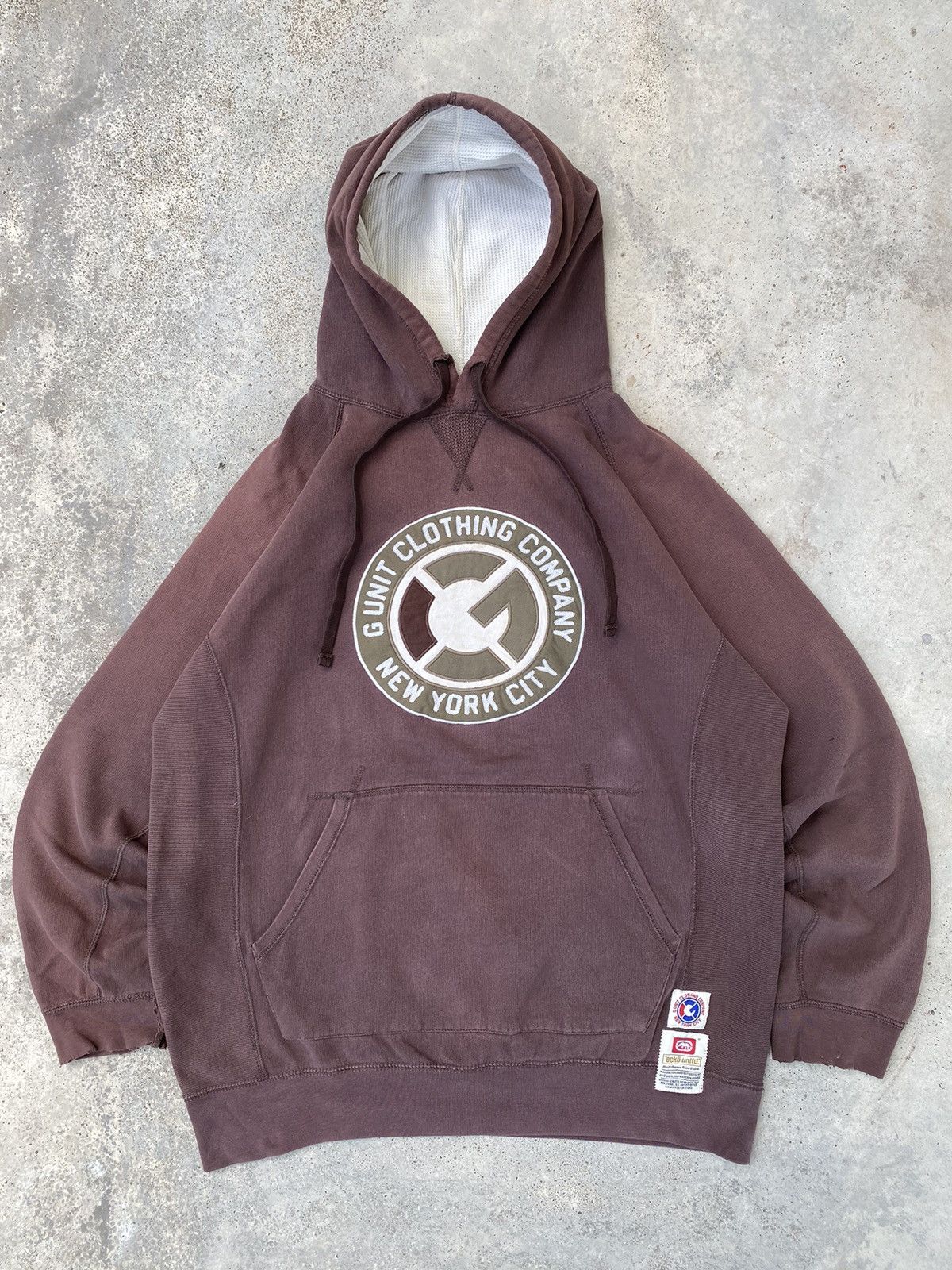 Ecko Unltd. Vintage Y2K Faded Brown G Unit X Ecko Unltd Hiphop Size US L / EU 52-54 / 3 - 1 Thumbnail