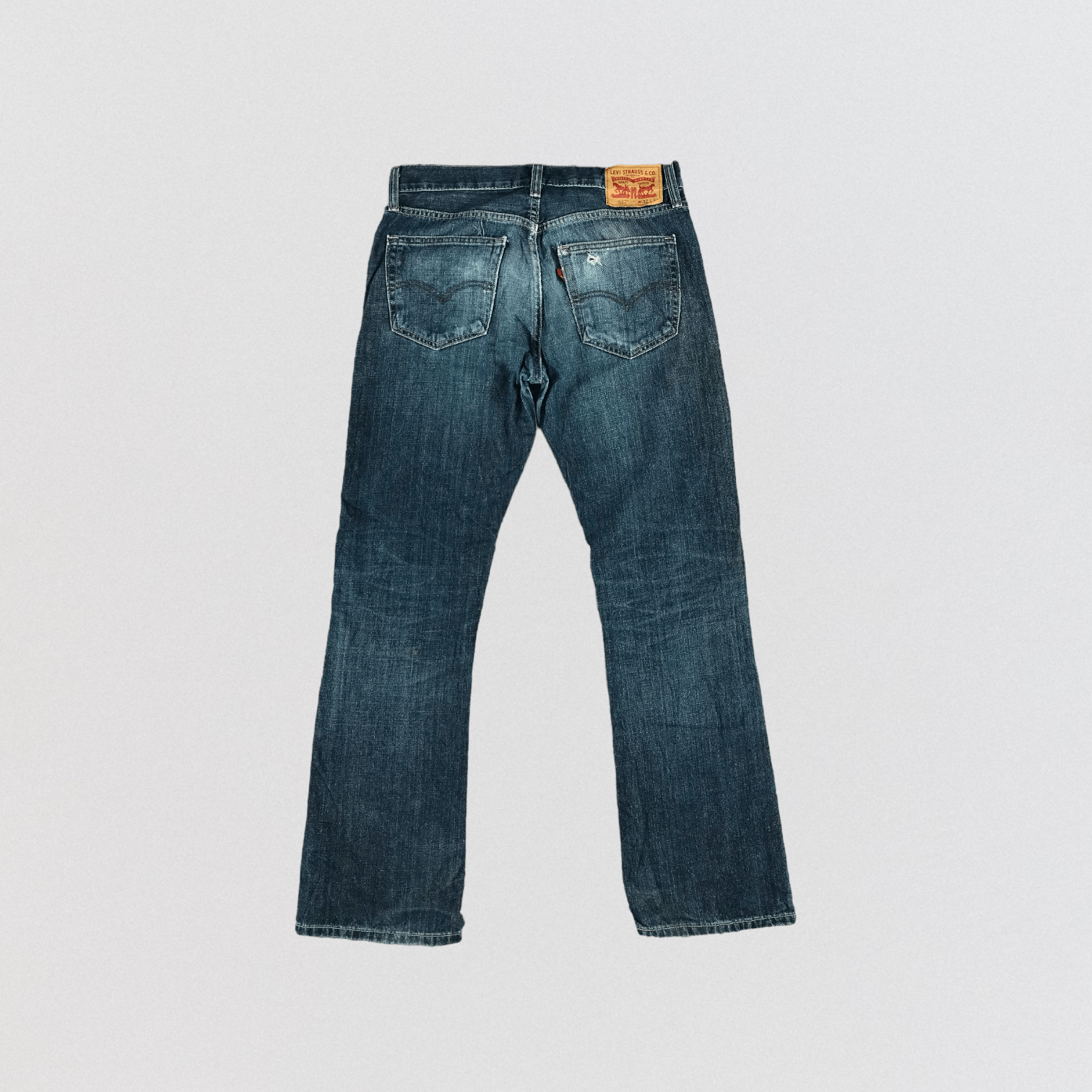 Levi's × Vintage Vintage Blue Wash Levis 527 Flare Jeans-JM3102 Size US 33 - 2 Thumbnail