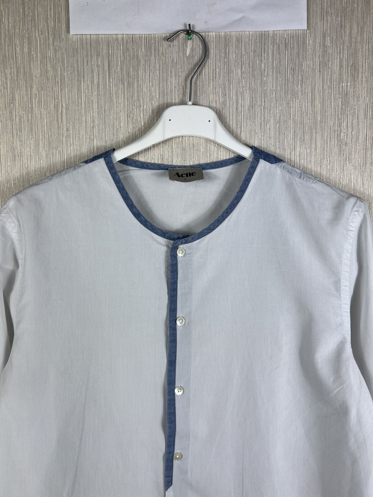 Acne Studios Archive Acne Studios soho stand-up collar shirt casual basic Size US M / EU 48-50 / 2 - 3 Thumbnail