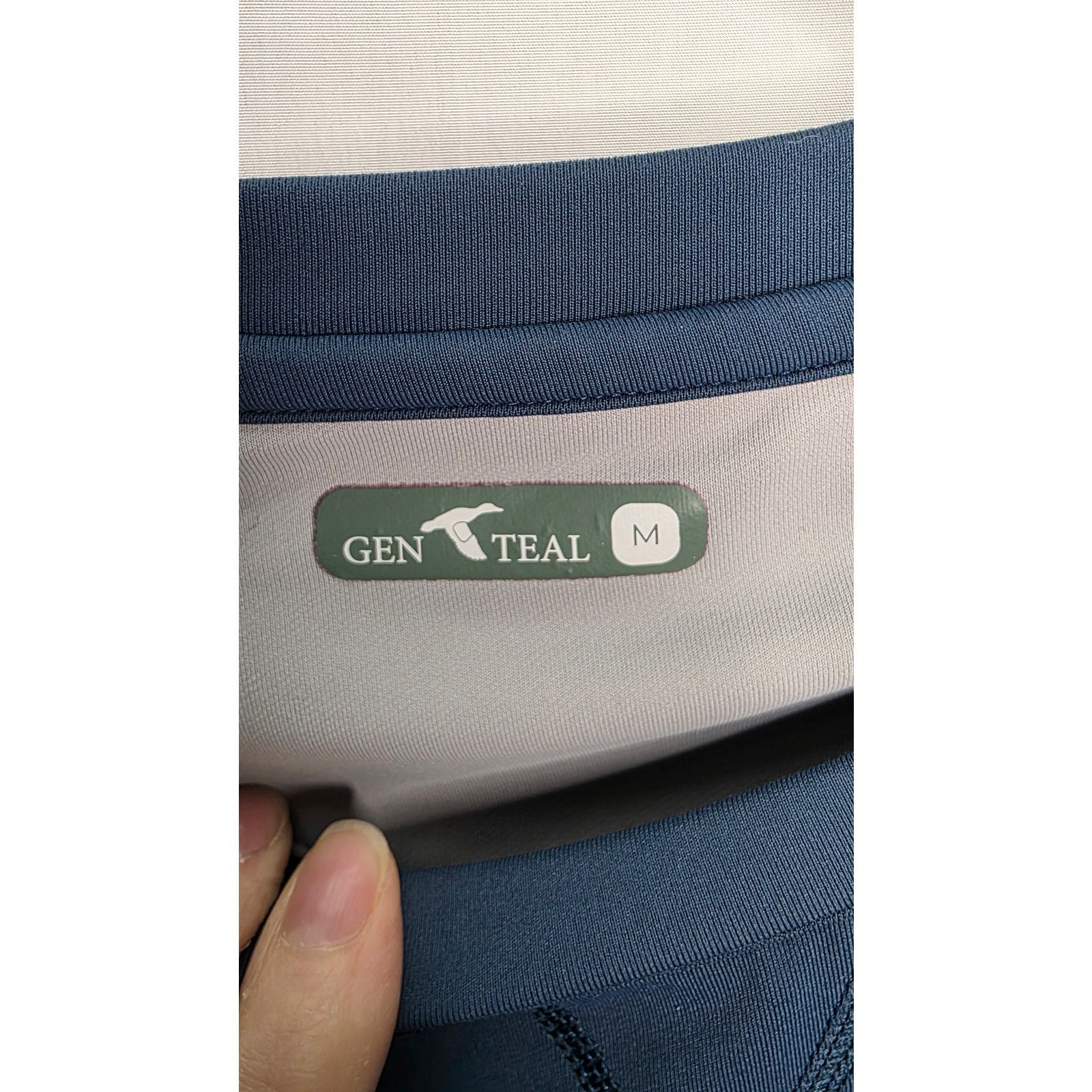 Other GenTeal Blue Long Sleeve Bamboo Blend Crewneck Shirt Size US M / EU 48-50 / 2 - 5 Thumbnail