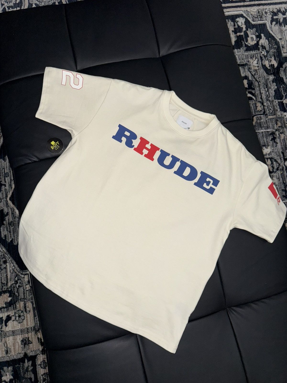 Rhude Rhude logo t shirt Size US S / EU 44-46 / 1 - 1 Thumbnail