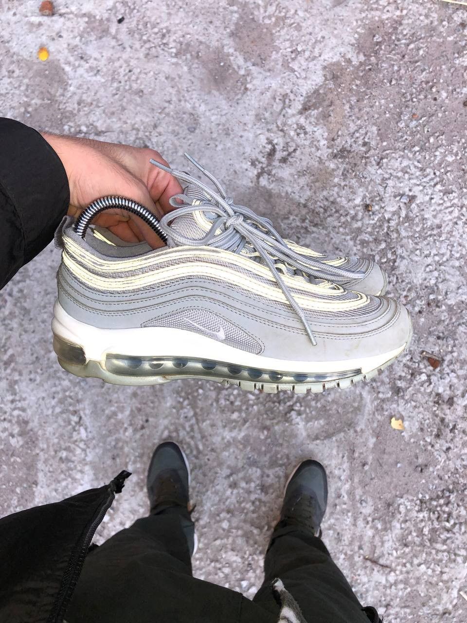 Nike × Vintage VERY RARE NIKE AIR MAX 97 SILVER JAPAN STYLE DESIGNER Y2K Size US 8 / IT 38 - 14 Thumbnail
