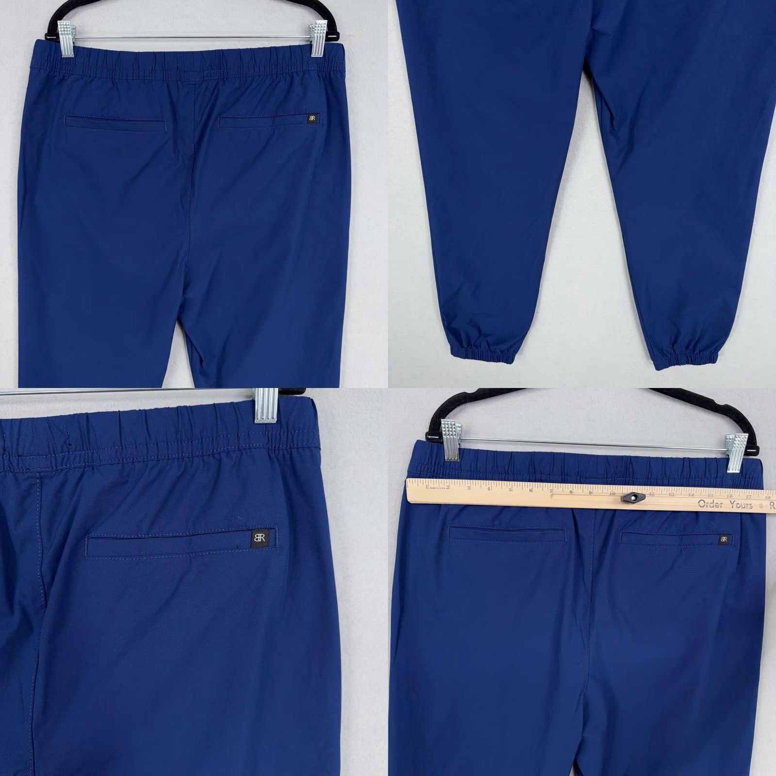 Banana Republic Banana Republic Pants Mens Large Blue Joggers Tapered Regular Size US 33 - 8 Thumbnail