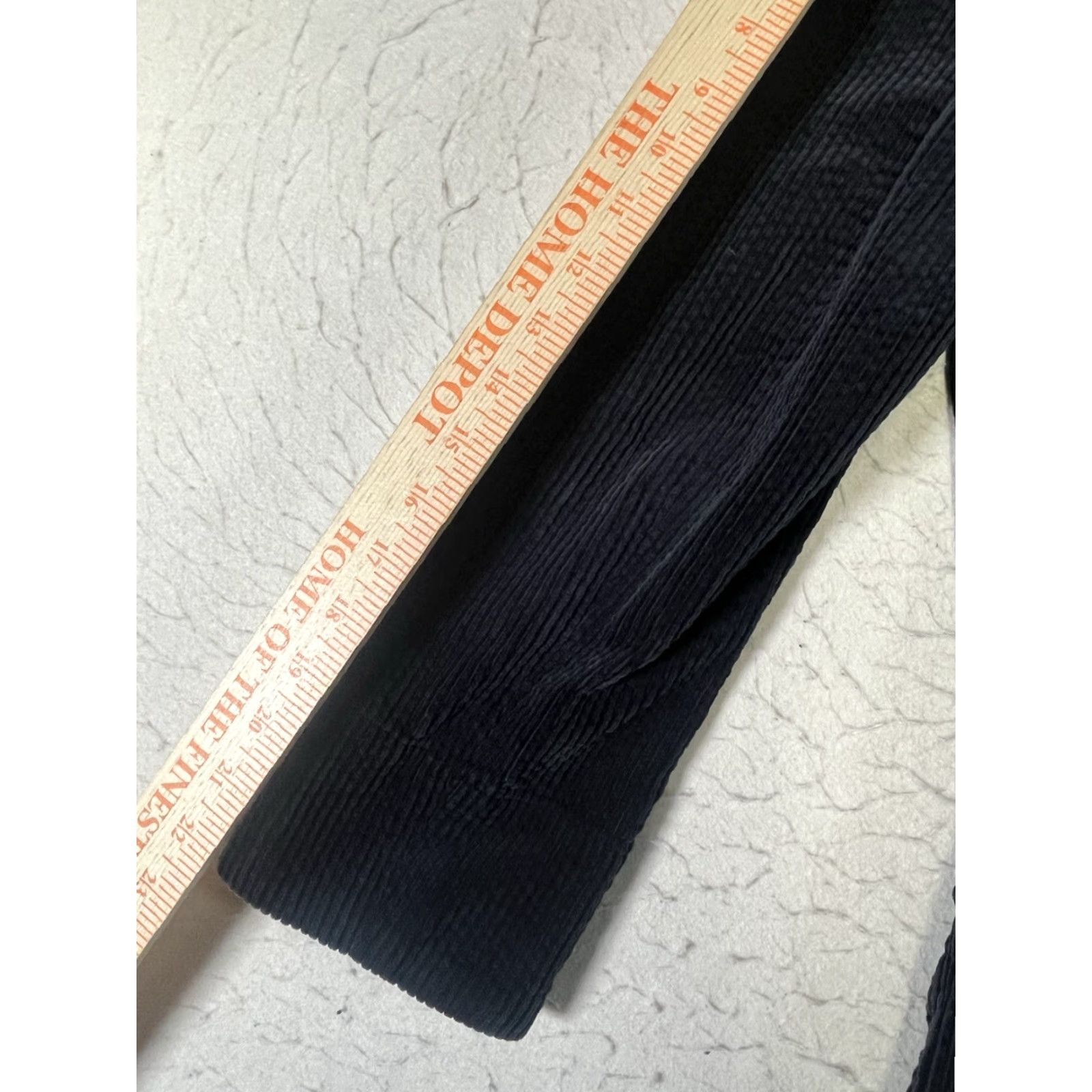 J. Jill J.Jill Corduroy Jacket Blazer Black Velvet Trim Three Buttons Women's S Black Women's Small Jacket Size S / US 4 / IT 40 - 5 Thumbnail