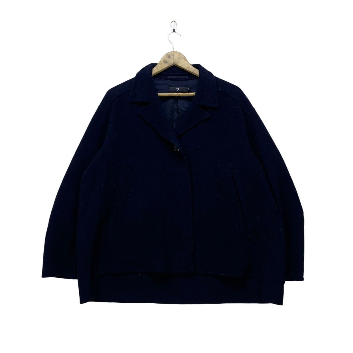 Designer × Jil Sander Jil Sander X Uniqlo Baggy Wool Jacket Size L / US 10 / IT 46 - 1 Thumbnail