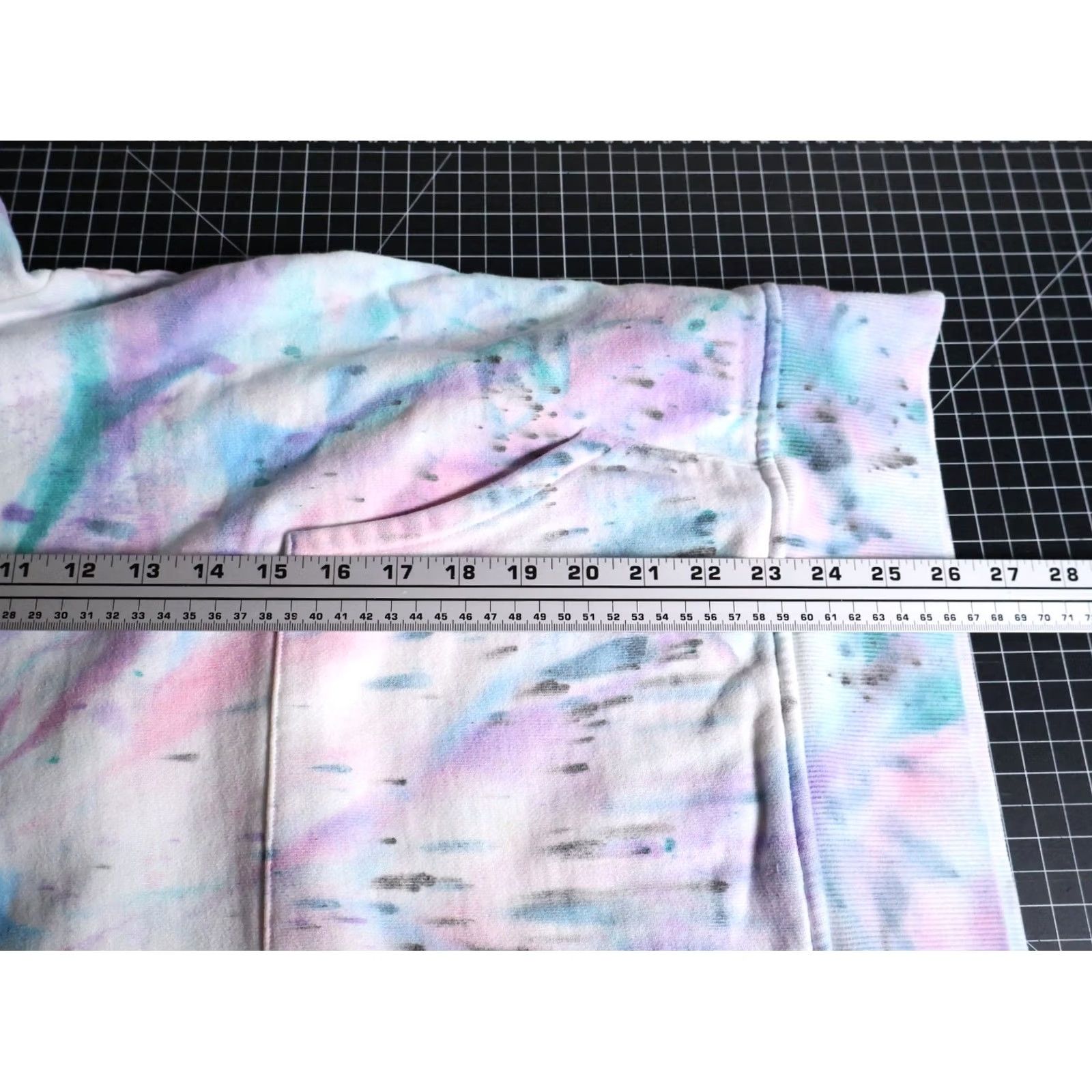 Kith KITH Equality Hoodie Sweatshirt Men's Medium Multicolor Tie Dye Embroidered Heavyweight Cotton Blend Pullover Size US M / EU 48-50 / 2 - 6 Thumbnail